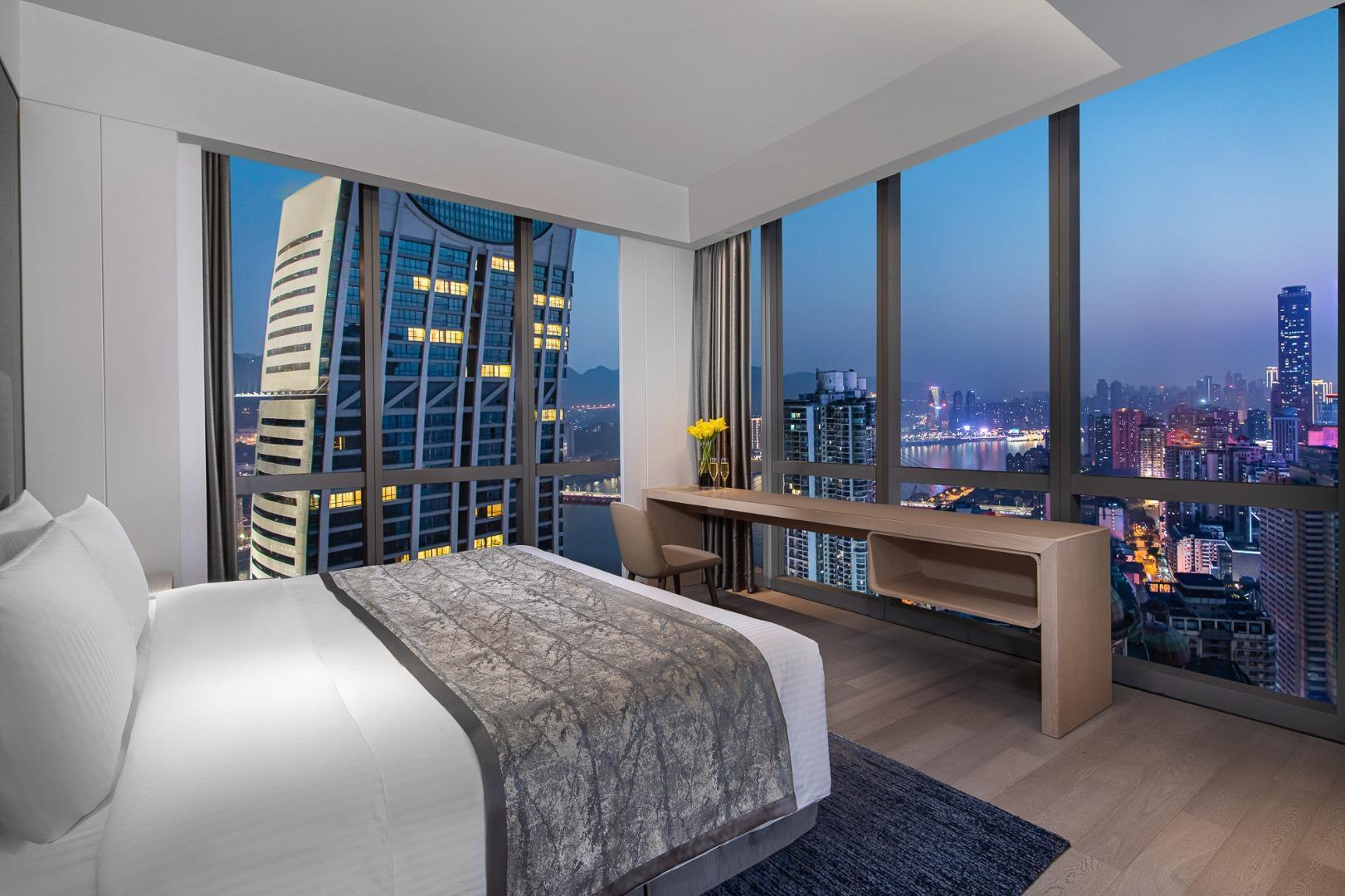 Ascott Raffles City Chongqing Exterior foto