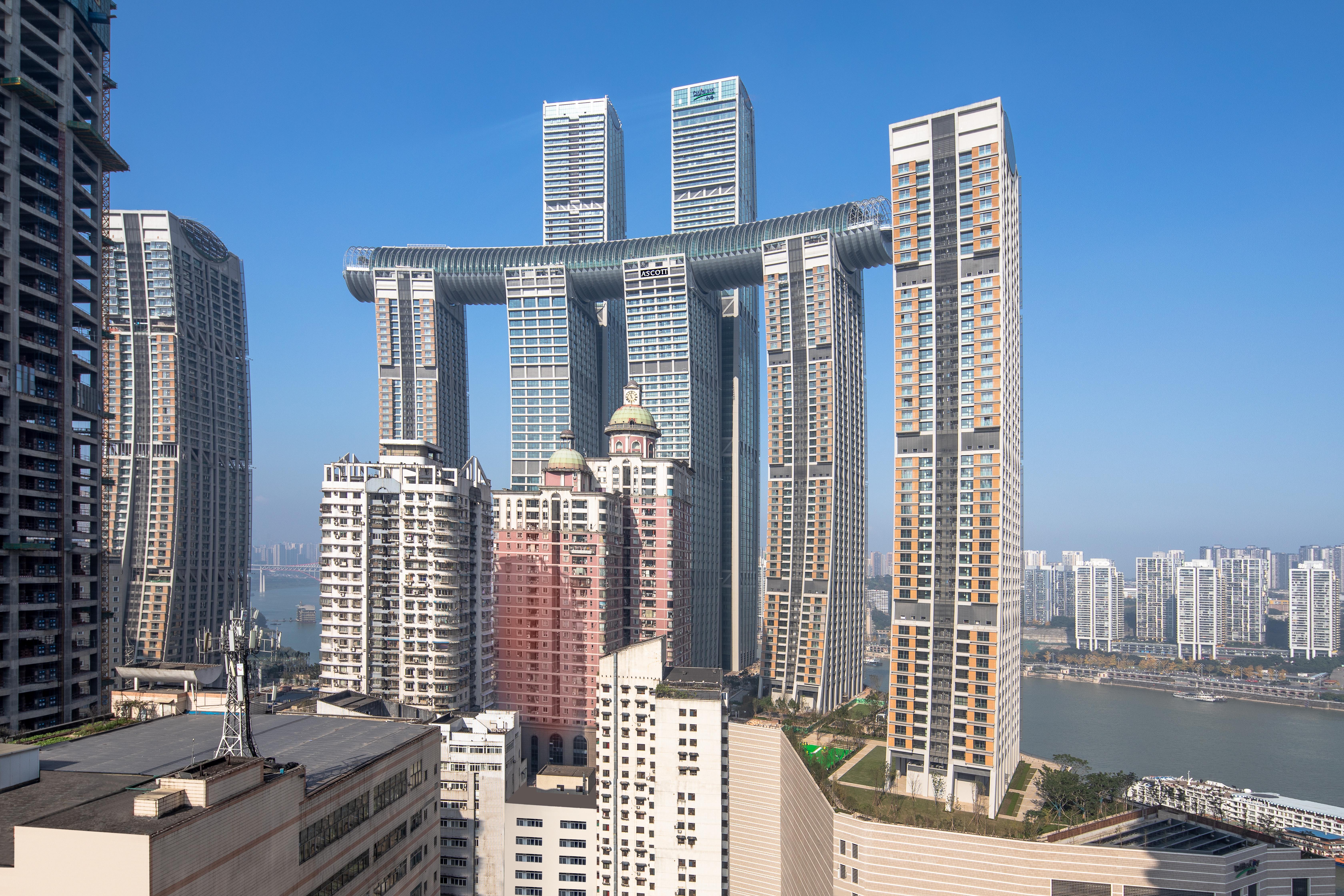 Ascott Raffles City Chongqing Exterior foto